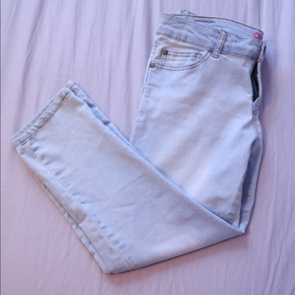 Light blue jeans